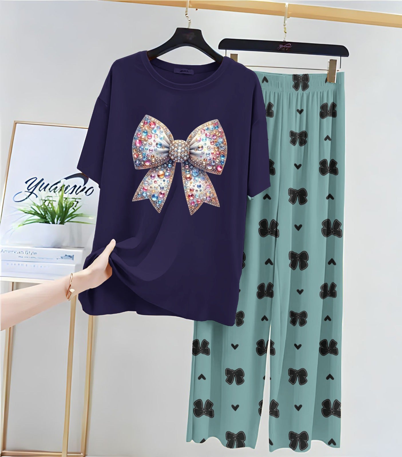 Printed Night Dress