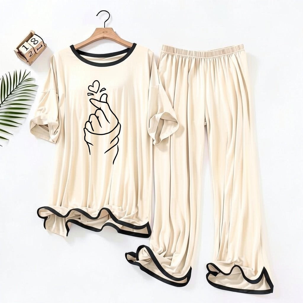 Printed Night Suit