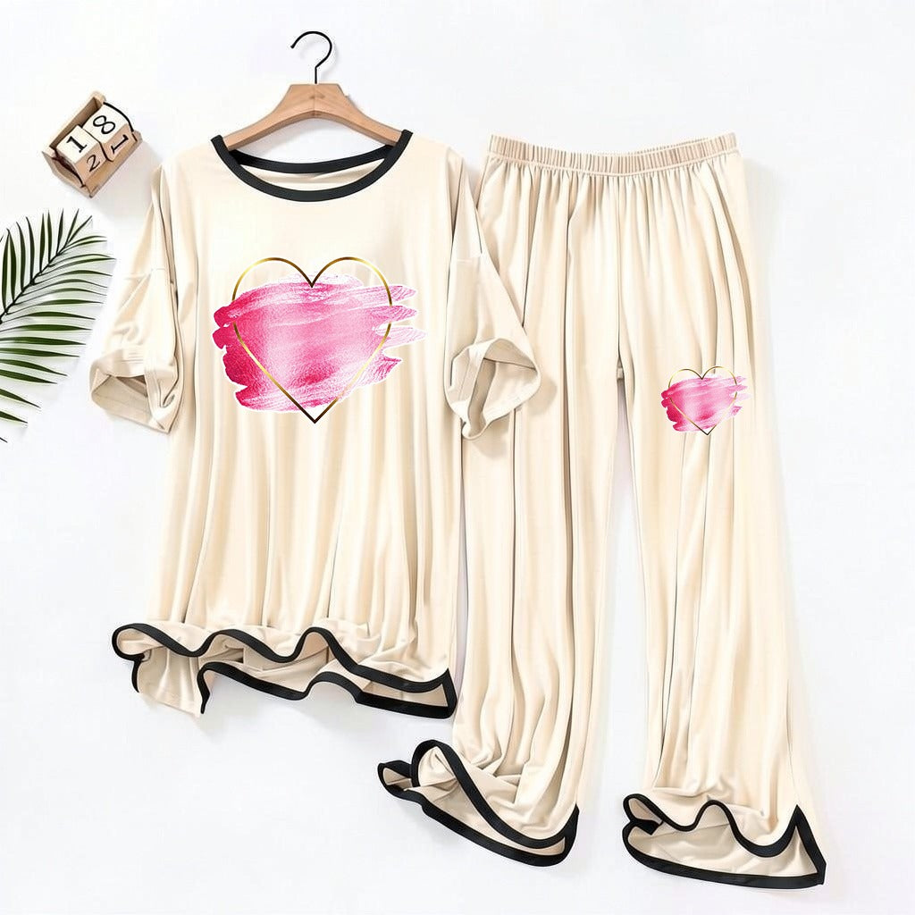 Printed Night Suit