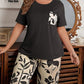 Printed Night Suit
