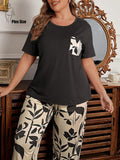 Printed Night Suit