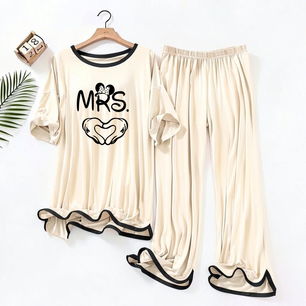 Printed Night Suit