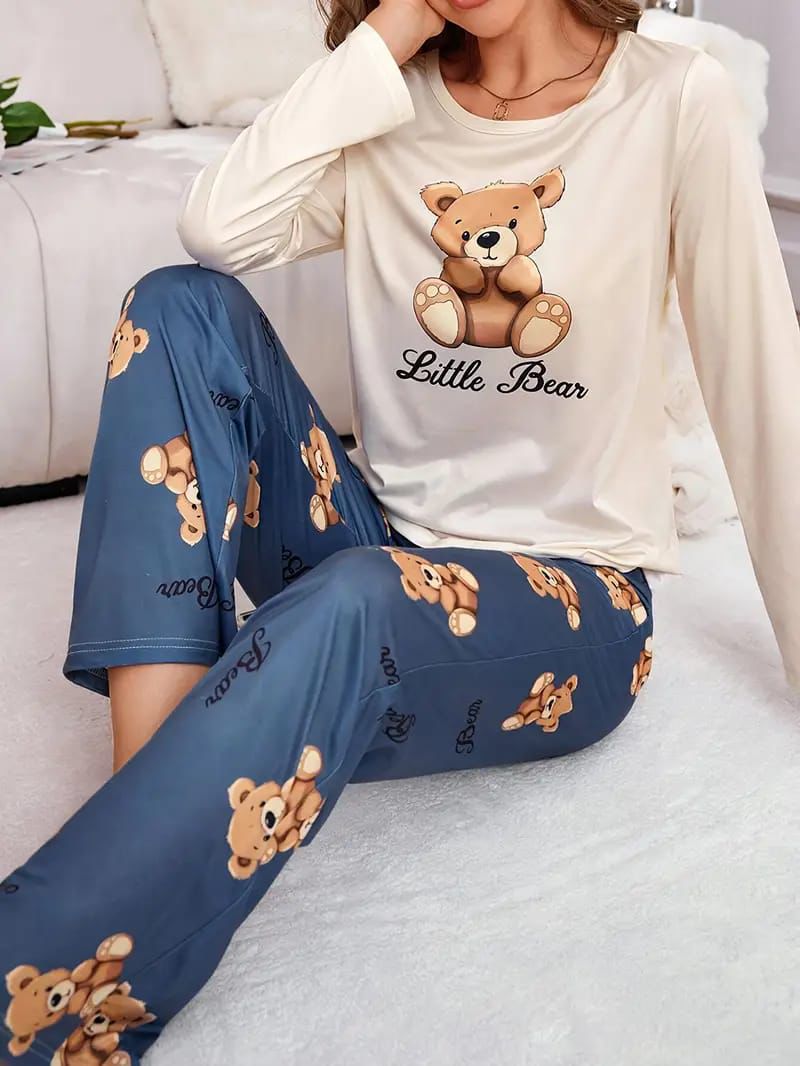 Printed Night Suit