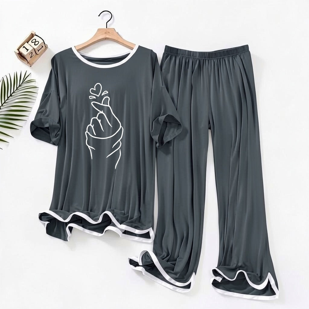 Printed Night Suit