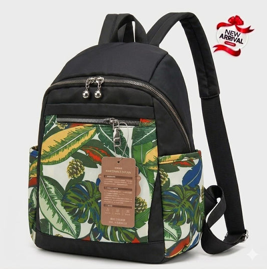 Printed Parachute Backpack