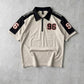 Printed Zip Polo
