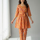 2Pc Printed Frock