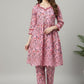 2Pc Printed Frock