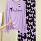 Purple-Night Suit