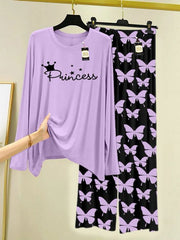 Purple-Night Suit