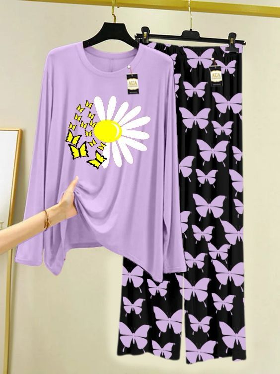Purple-Night Suit
