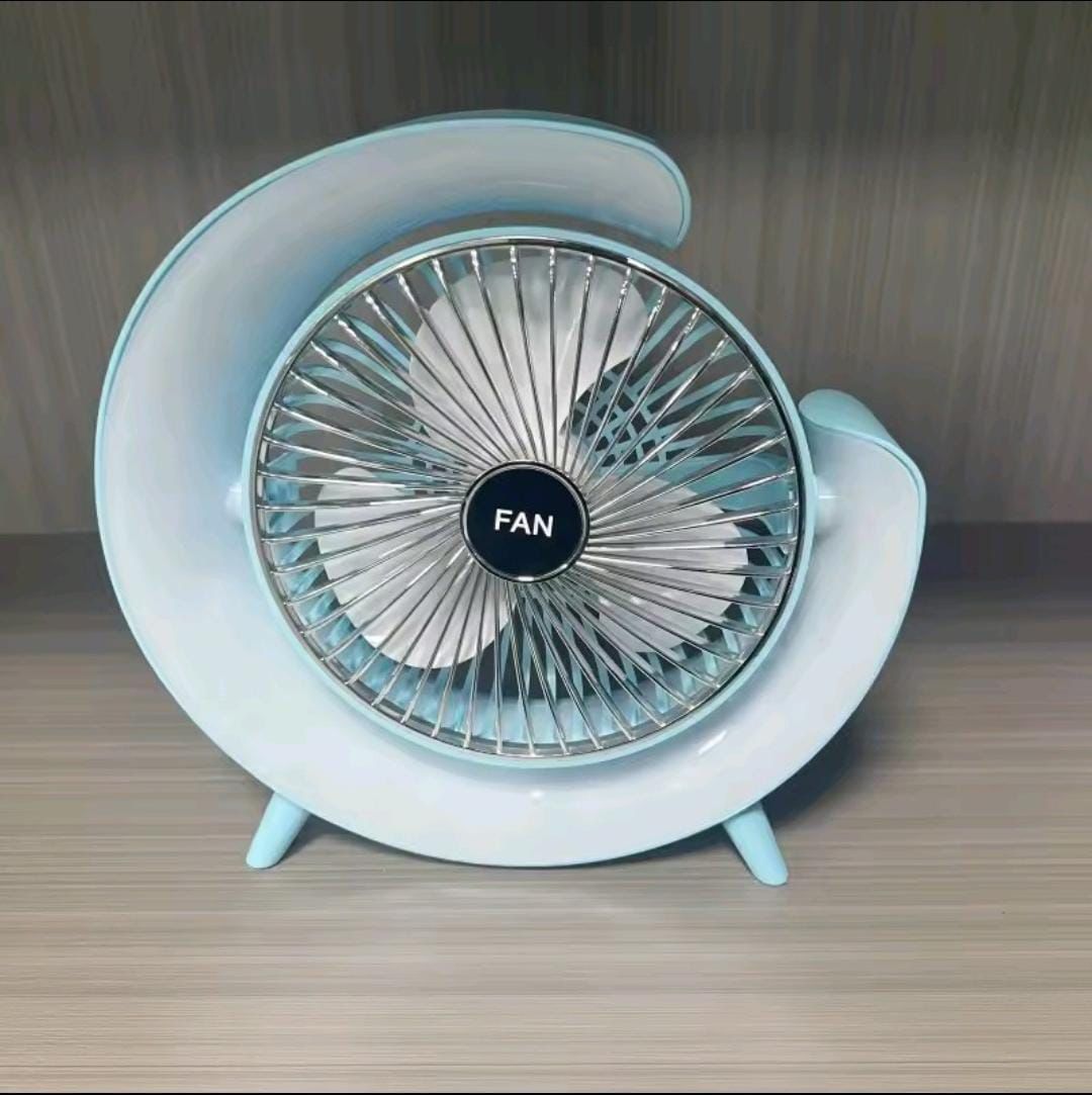G Shape RGB Lightening Fan With 3 Speed Gear