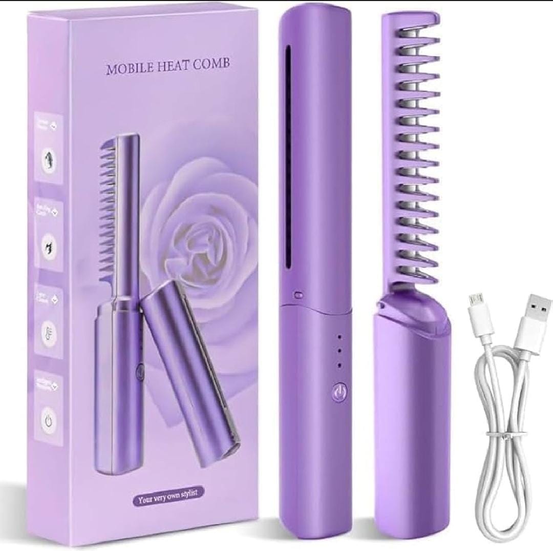 Rechargeable hair Comb