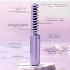 Rechargeable hair Comb