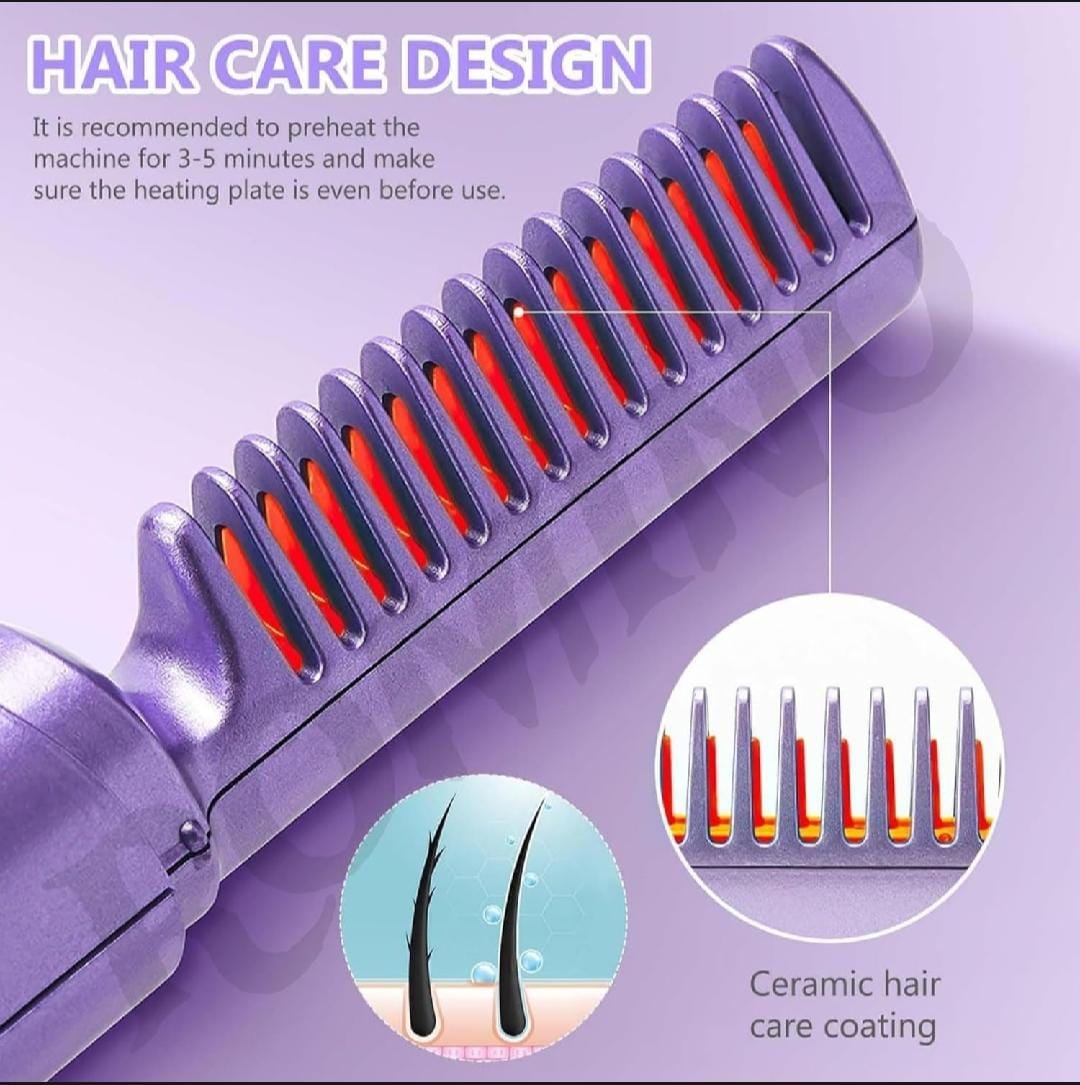 Rechargeable hair Comb