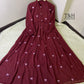 Long Embriodered maxi