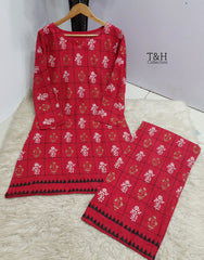 2 Pcs Block Print