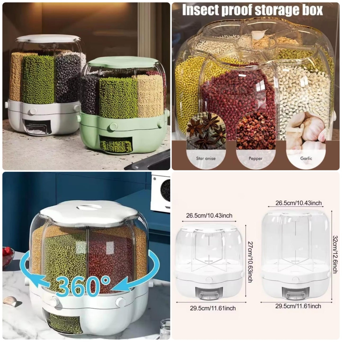 Rotating Cereal Dispenser