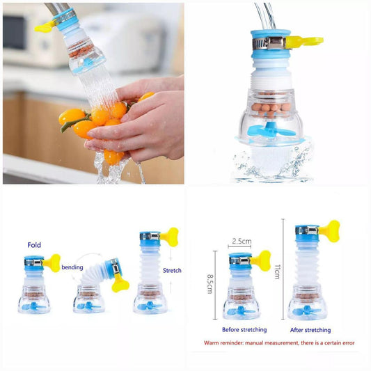 Rotating Fan Faucet