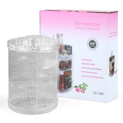 Rotating Cosmetics Storage Rack