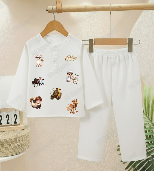 Kids bakra EId Suit