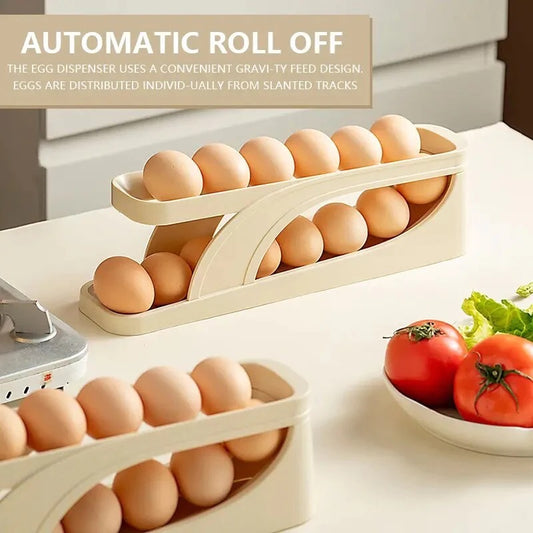 Scrolling Egg Rack