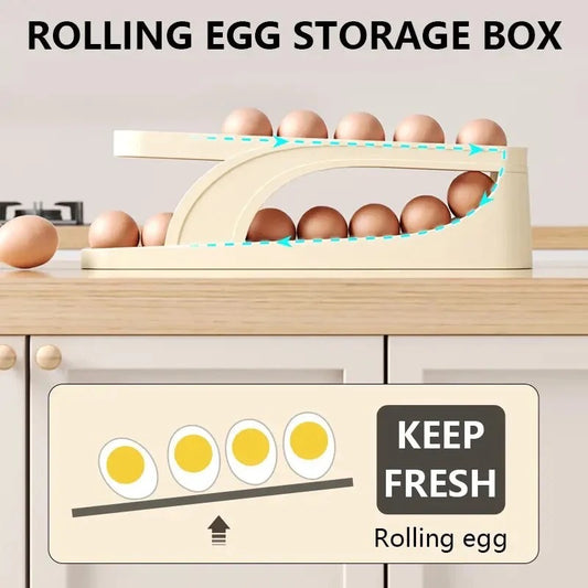 Scrolling Egg Rack