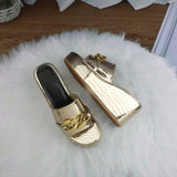 Shiny Chain Wedge