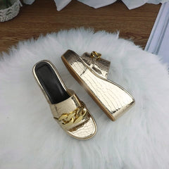 Shiny Chain Wedge