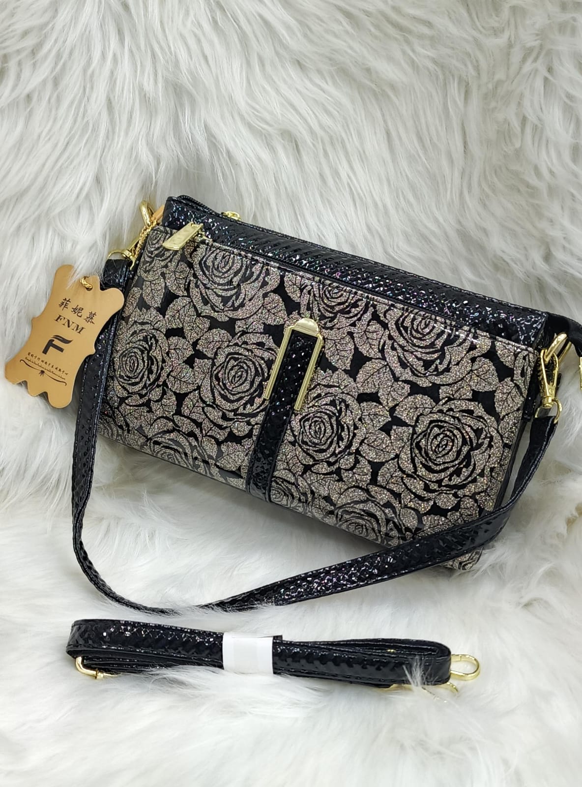 Shiny Printed Wallet