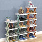 X Shape Plastic Shoe Rack