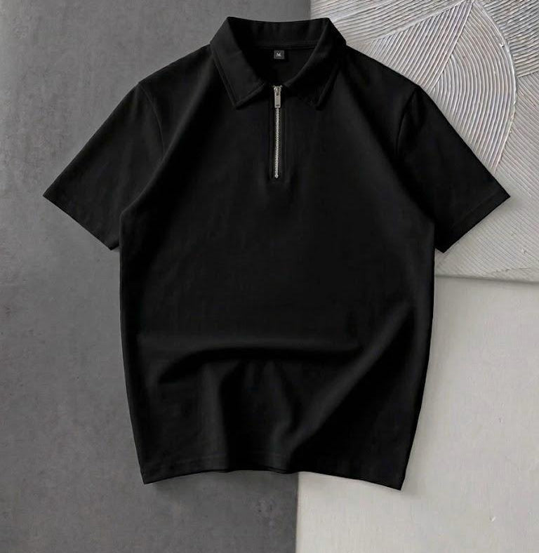 Simple Zip Polo