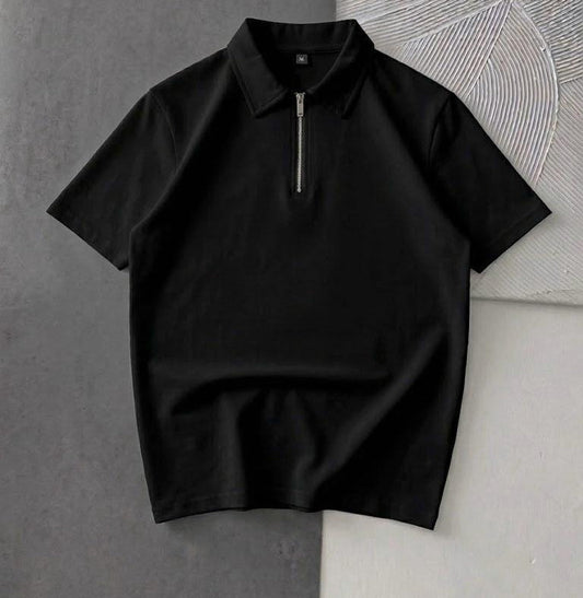 Simple Zip Polo