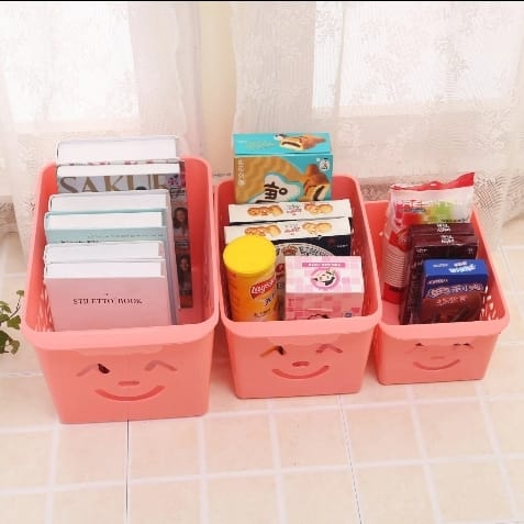 Smiley Toys Storage Basket