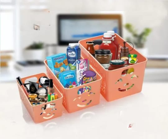 Smiley Toys Storage Basket