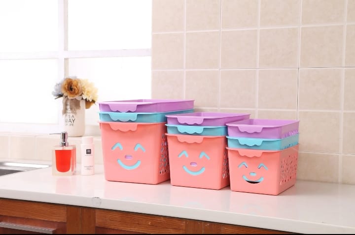Smiley Toys Storage Basket