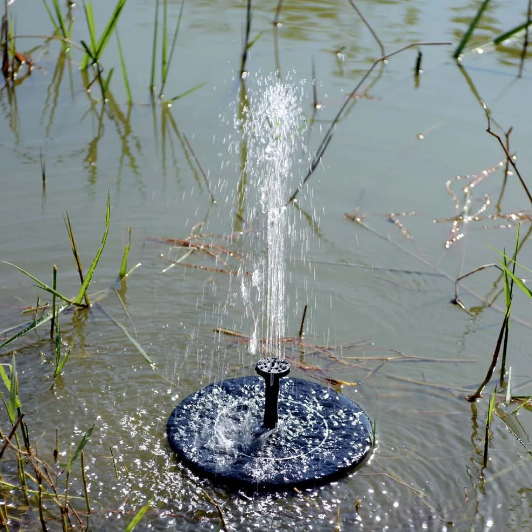 Solar Fountain with 6 Nozzles