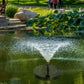 Solar Fountain with 6 Nozzles