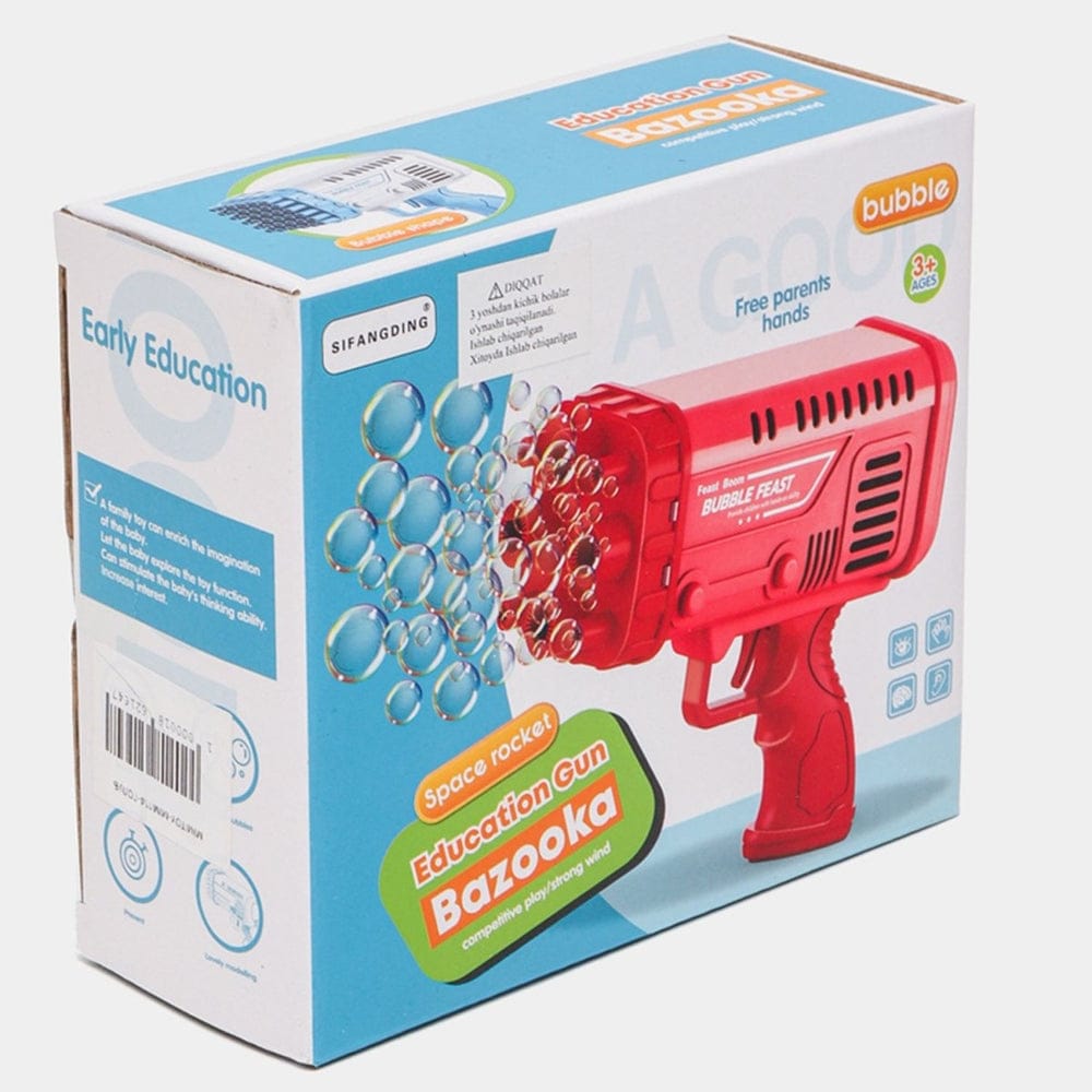 Space Rocket Bazooka Bubble Gun