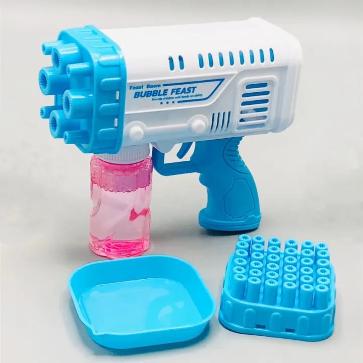 Space Rocket Bazooka Bubble Gun