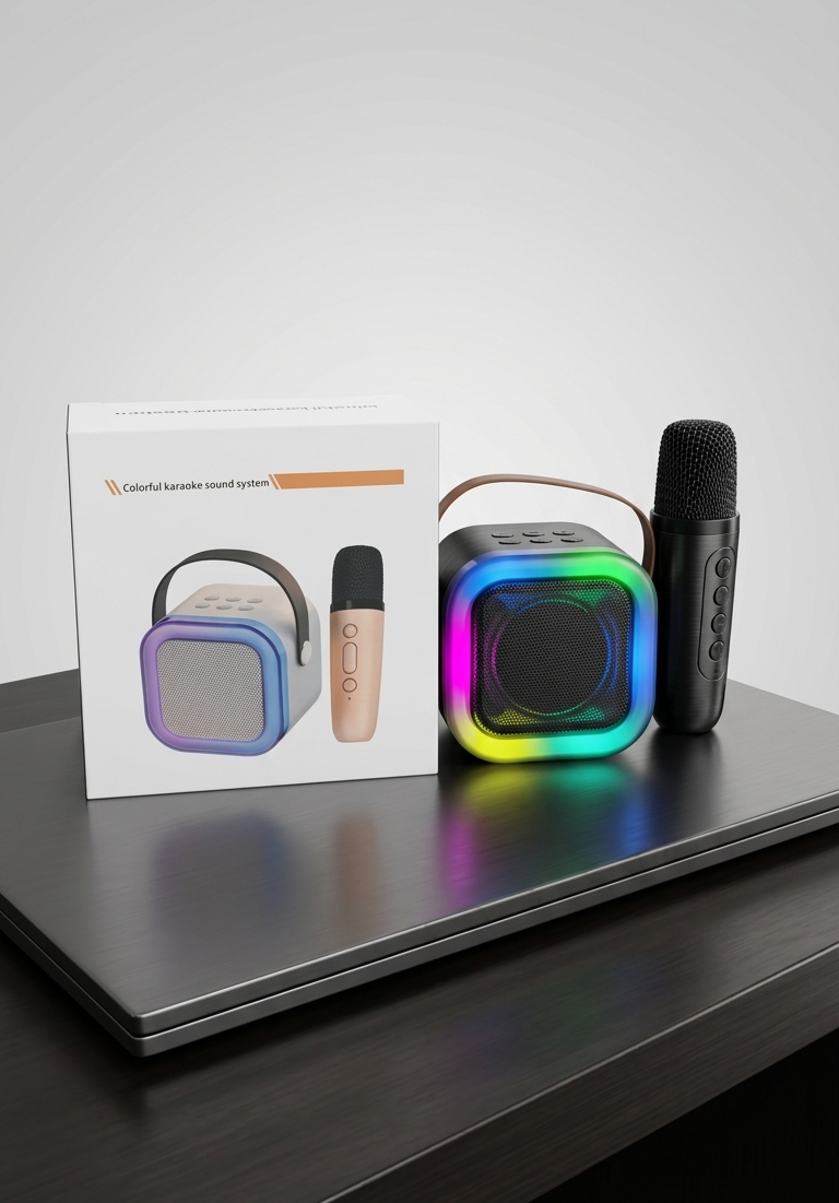 Speaker with Dual or Single Mic