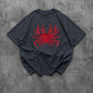Spider Printed Drop Shoulder