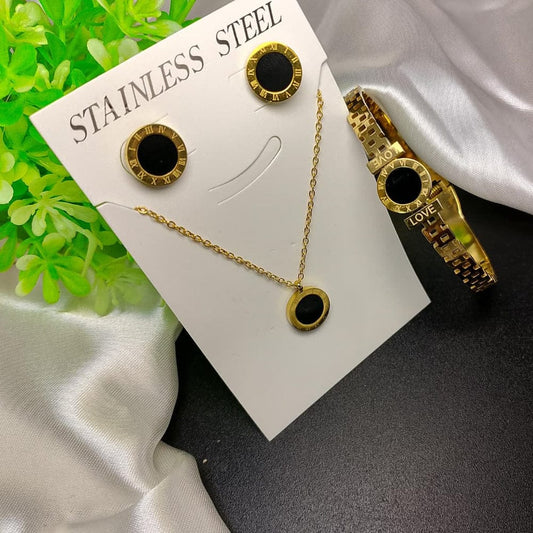 Stainless Steel Locket Set