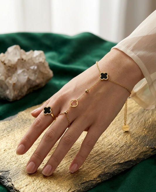 Stainless Steel Rings Plus Bracelet