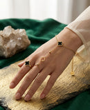Stainless Steel Rings Plus Bracelet