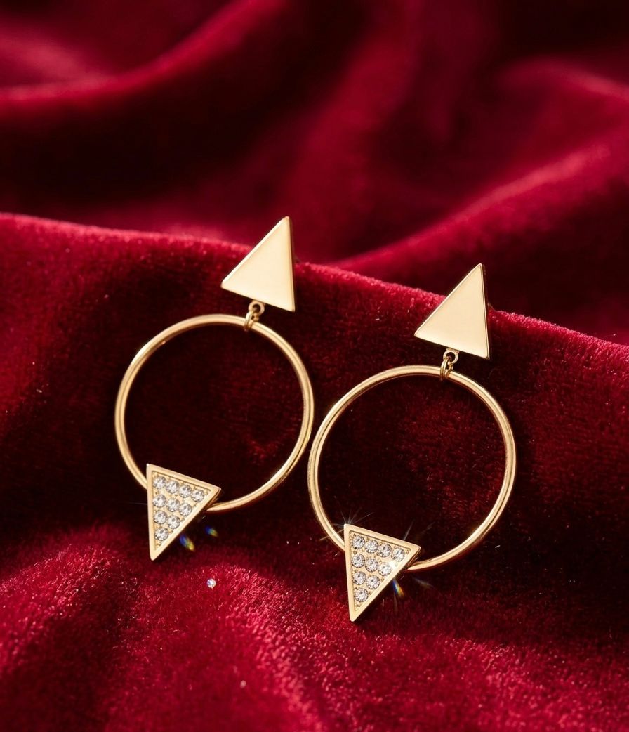 Stainless Steel Waterproof Earrings