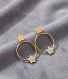 Stainless Steel Waterproof Earrings