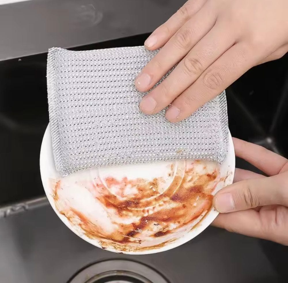 Steel Wire Dishwashing Sponge