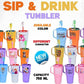Straw Tumbler – 750ml