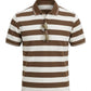 Stripe Printed Polo